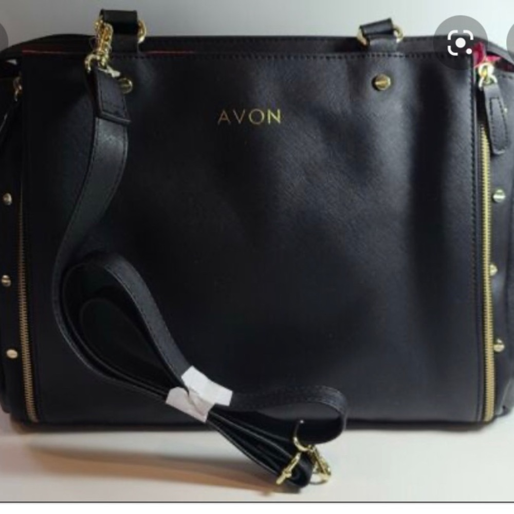 black Avon purse medium size